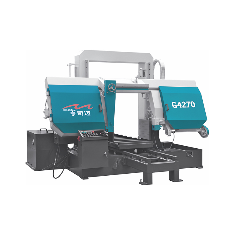 آلة المنشار الشريطي المعدني ذات العمود المزدوج