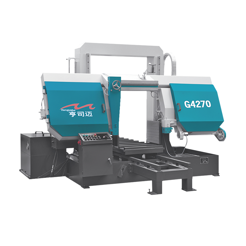 آلة المنشار الشريطي المعدني ذات العمود المزدوج