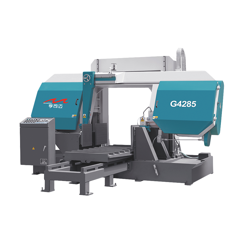 آلة المنشار الشريطي لقطع المعادن الهيكلية ذات القنطرة الكبيرة